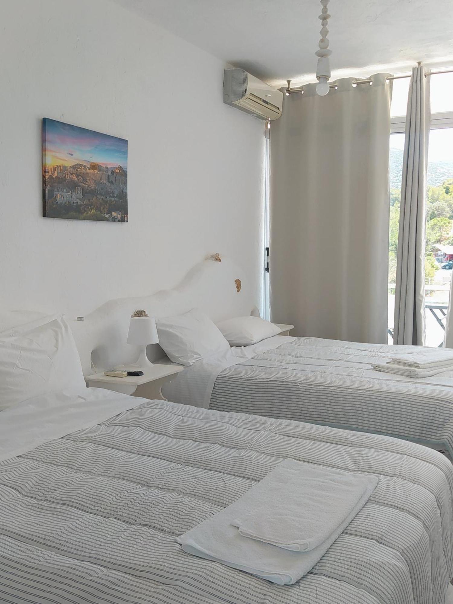 By The Sea Rooms, Avlaki Порто-Рафти Экстерьер фото